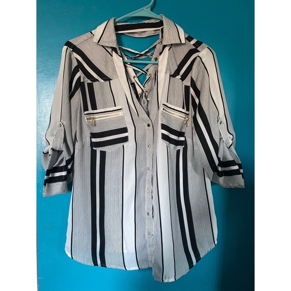 Bebe long sleeve top - Picture 1 of 3